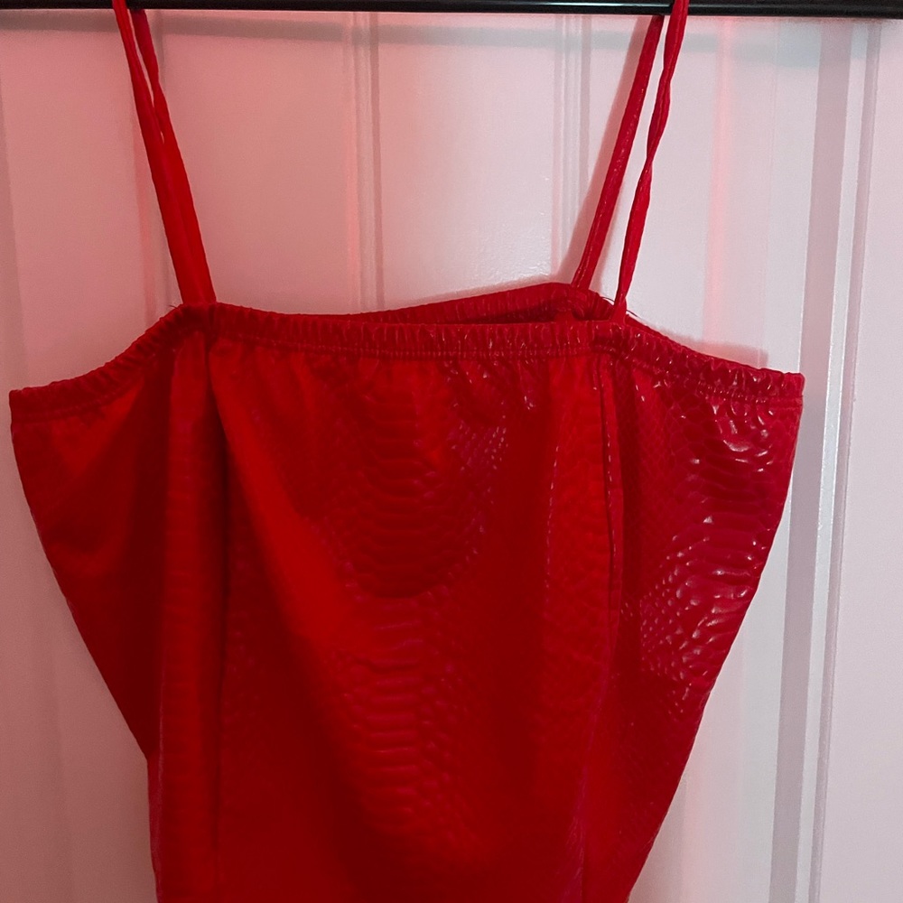 Snake skin cami